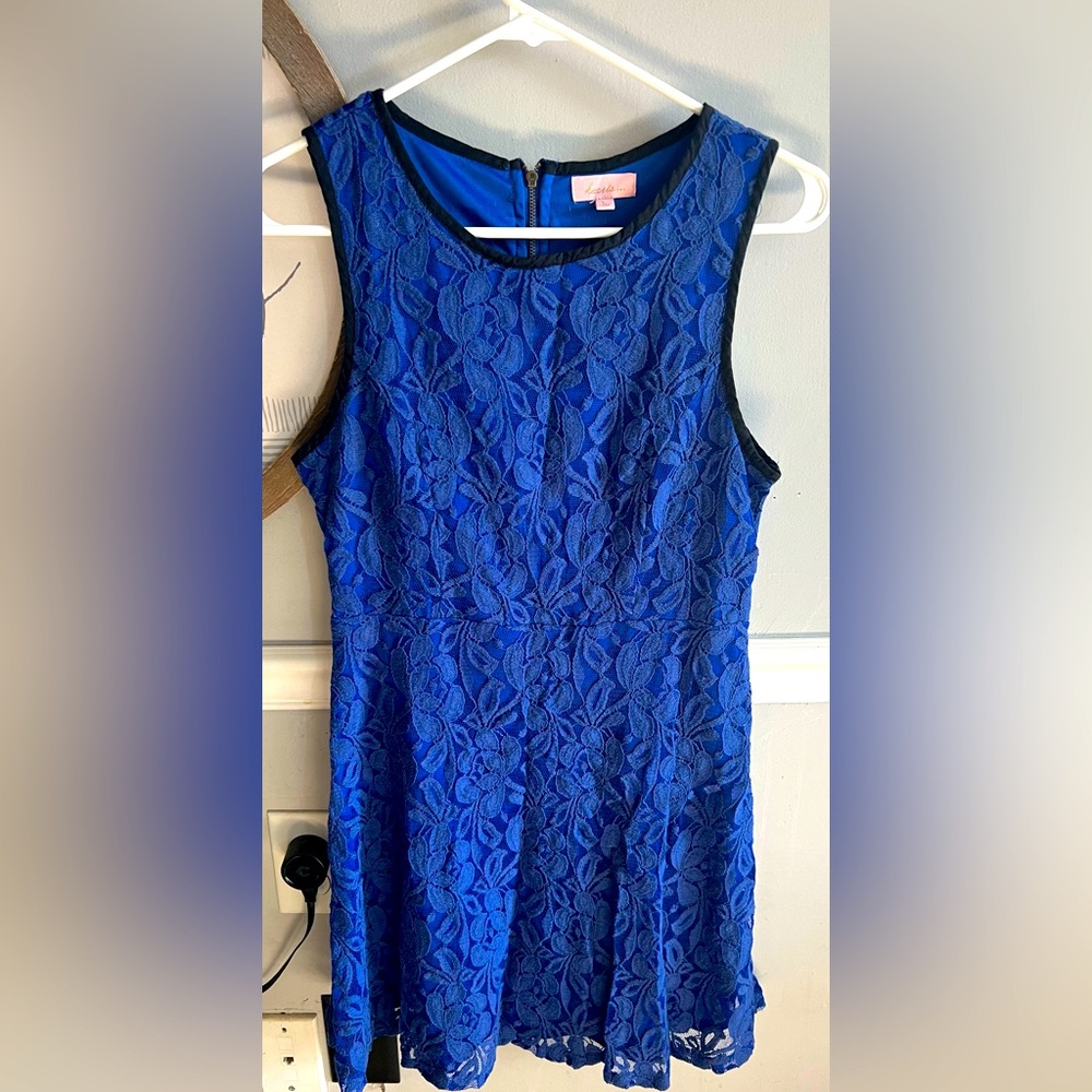 Lace flair dress